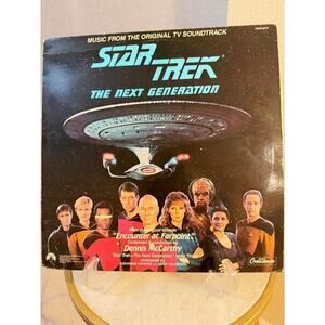 Star Trek Next Generation Encounter at Farpoint LP 1988 GNP 8012 Soundtrack